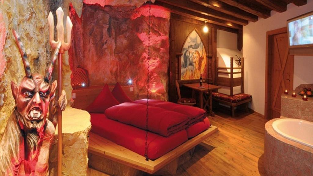Hotel Camona & Apart Walserhof Samnaun Rum bild